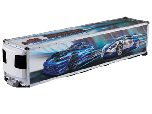 Hercules Hobby Miscellaneous All 1/14 Aluminum 40 Refrigerated Container