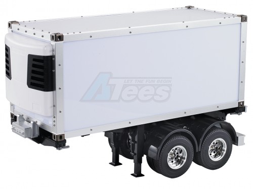 Hercules Hobby Miscellaneous All 1/14 Scale Tamiya Tractor Truck 20 Foot Reefer Semi-Trailer 2 Axle Model