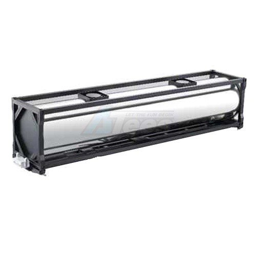 Hercules Hobby Miscellaneous All 40 Foot CNC Aluminum Oil Tank For 1/14 RC Tamiya Freightliner Cascadia Evolution Truck 87*18*18cm