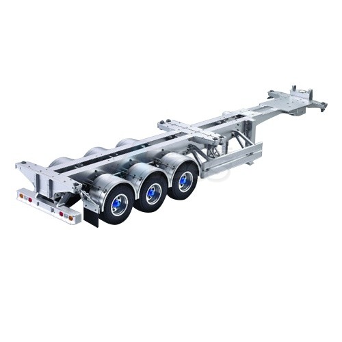 Hercules Hobby Miscellaneous All 40 Foot Aluminum 1/14 Tamiya Tractor Truck 3 Axle Semi-Trailer Silver