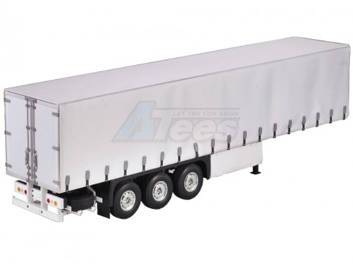 Hercules Hobby Miscellaneous All 1/14 Aluminum Tri-axle Curtainside Trailer
