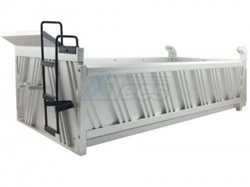 Hercules Hobby Miscellaneous All 1/14 Aluminum 40 Dump Container For Tri Axle Trailer