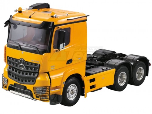 Hercules Hobby Miscellaneous All 1/14 Heavy Duty Tri-Axle Semi Trailer Truck (Body Shell only)