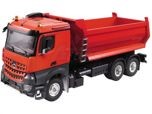 Hercules Hobby Miscellaneous All 1/14 Heavy Duty Tri-Axle Dumper Tipper Semi Trailer Truck (Plastic + Aluminum)