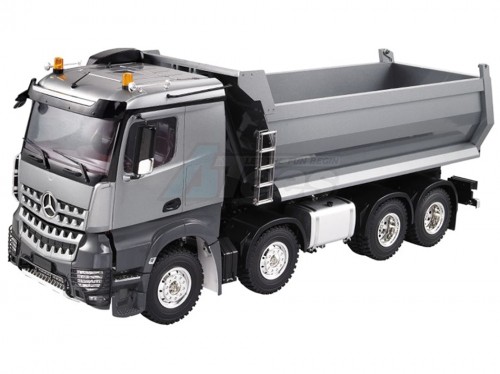 Hercules Hobby Miscellaneous All 1/14 Heavy Duty Tri-Axle Dumper Tipper Semi Trailer Truck (Full Aluminum)
