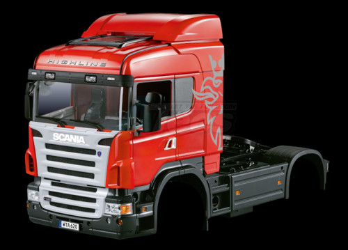Hercules Hobby Miscellaneous All 1/14 Scania R470 Highline Middle Top Tractor Truck (Body Shell only)