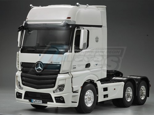 Hercules Hobby Miscellaneous All 1/14 Opening Door Actros High Space Tractor Truck (6X4) 3 Axle