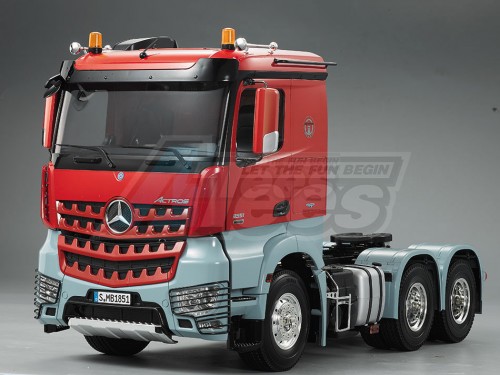 Hercules Hobby Miscellaneous All 1/14 Opening Door Actros Light Space Open Side Tractor Truck (6X4) 3 Axle