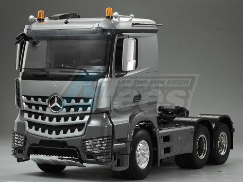 Hercules Hobby Miscellaneous All 1/14 Opening Door Actros Light Space Tractor Truck (6X4) 3 Axle