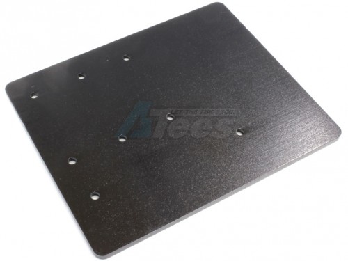 Hercules Hobby Miscellaneous All 1/14 Trailer Aluminum Upper Plate Black