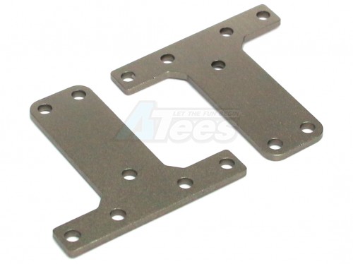 Hercules Hobby Miscellaneous All 1/14 Trailer Suspension System T-Frame (2 pcs) Gun Metal