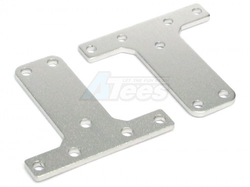 Hercules Hobby Miscellaneous All 1/14 Trailer Suspension System T-Frame (2 pcs) Silver