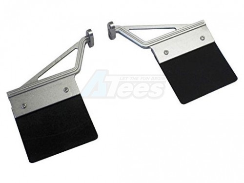 Hercules Hobby Miscellaneous All 1/14 Aluminum Mudgaurd Frame With Plastic ( 2 pcs) Silver