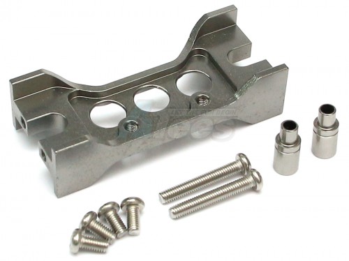 Hercules Hobby Miscellaneous All 1/14 Aluminum Suspension Bridge With Screws Gun Metal