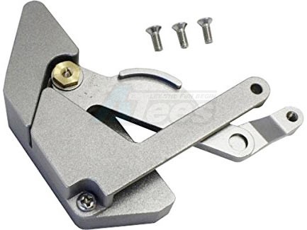 Hercules Hobby Miscellaneous All 1/14 Aluminum Landing Gear Connector Silver