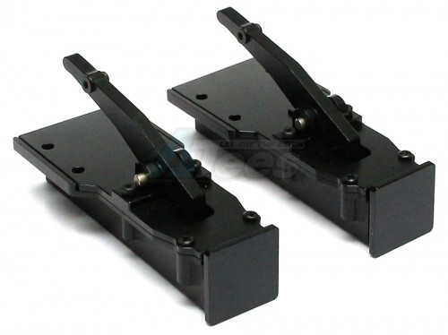 Hercules Hobby Miscellaneous All 1/14 Aluminum Landing Gear For Trailer Black