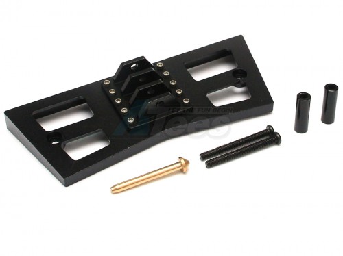 Hercules Hobby Miscellaneous All 1/14 Mercedex Benz Aluminum Front Hook Upgrade Black