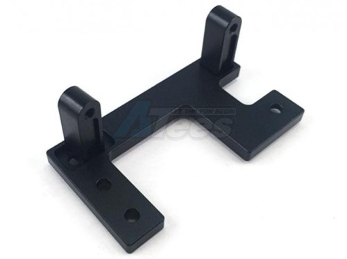 Hercules Hobby Miscellaneous All 1/14 Aluminum Steering Rack Upgrade For Tractor Trucks (Black)