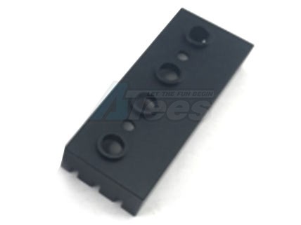 Hercules Hobby Miscellaneous All 1/14 Aluminum Head Beam Upgrades For Tractor Trucks Black