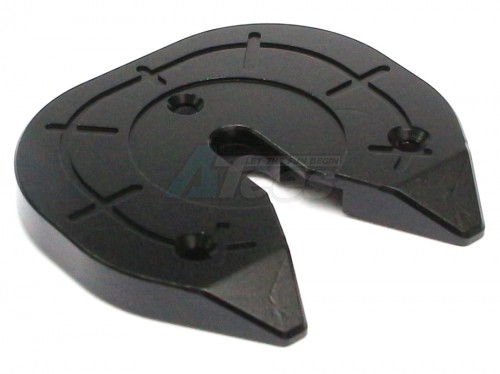 Hercules Hobby Miscellaneous All 1/14 Aluminum Turntable Disc Set Black