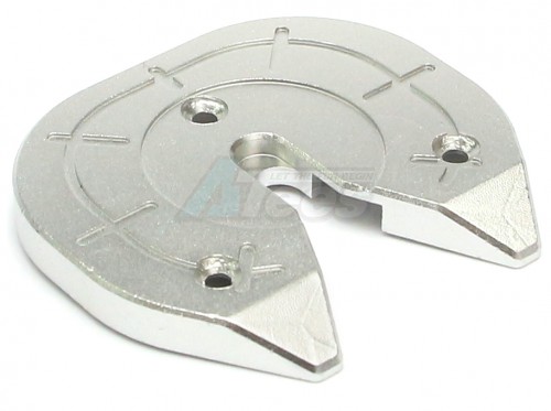 Hercules Hobby Miscellaneous All 1/14 Aluminum Turntable Disc Set Silver