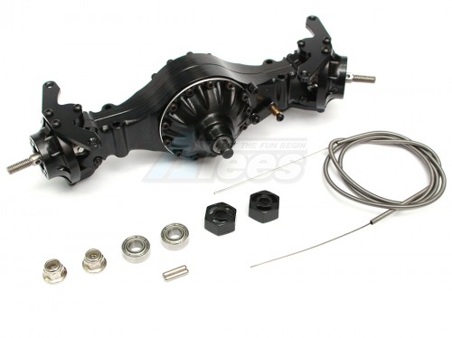 Hercules Hobby Miscellaneous All 1/14 Aluminum Powered Front Axle Differential (Lock Differential Version)