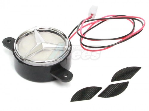 Hercules Hobby Miscellaneous All Mercedez Light Solid Base + Logo