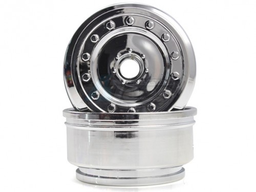 Himoto Himoto E12 Short Course Chrome Front Rims 2P