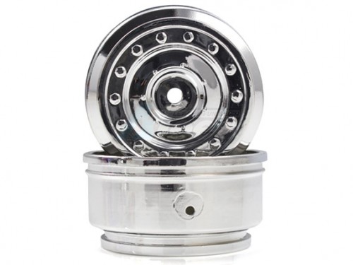 Himoto Himoto E12 Short Course Chrome Rear Rims 2P