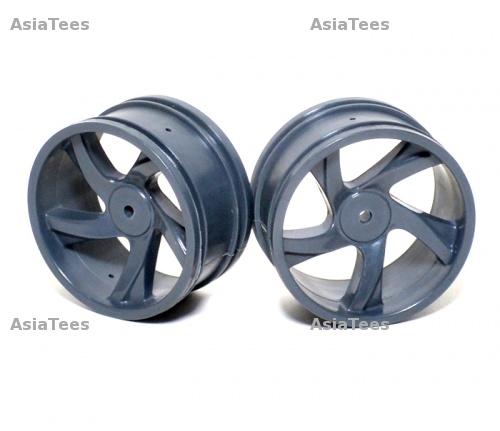 Himoto Himoto Spino Black Rims 1Pair