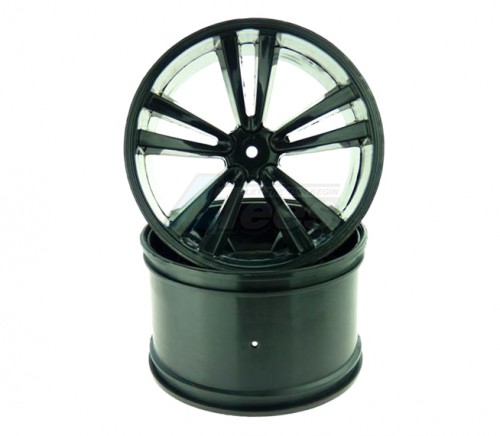 Himoto Miscellaneous All Black Rims 2P