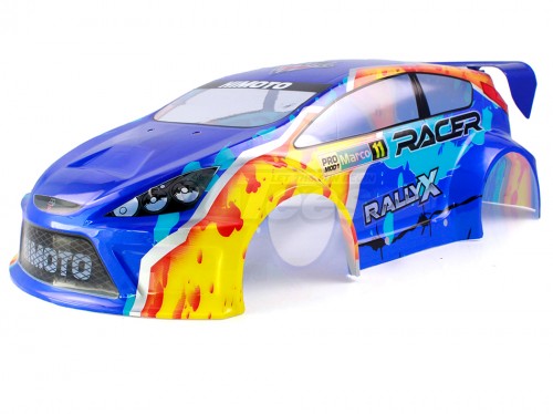 Himoto Himoto RallyX Blue Body for Off Road Rally Car