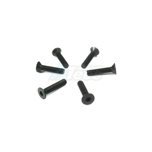 Himoto Himoto E8SCL 3*14 Flat Head Screws 6P