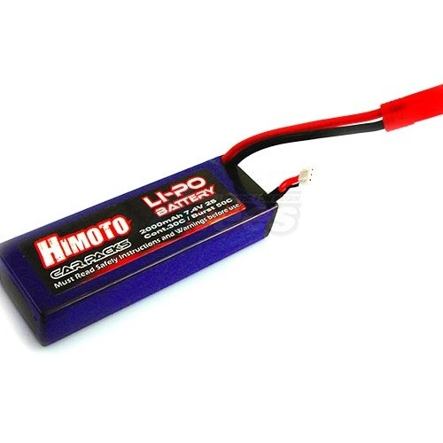 Himoto Himoto Katana Li-Po Battery (7.4V 2000Mah 2S 25C) W/Banana Plug