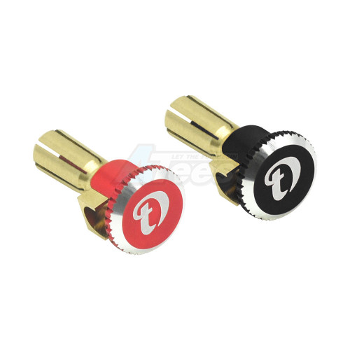 Hobby Details Miscellaneous All Lockdown Heatsink Bullet Plug Grips with 5mm Bullets