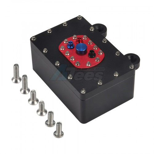 Hobby Details Miscellaneous All Aluminium CNC Scale Fuel Cell Receiver Box 60*40*26mm Black