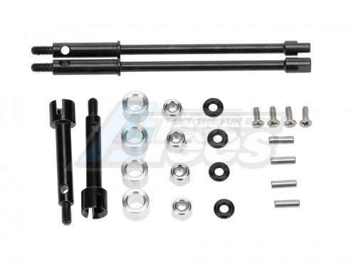 Hobby Details Axial SCX24 +4mm Steel Drive Stub Axles