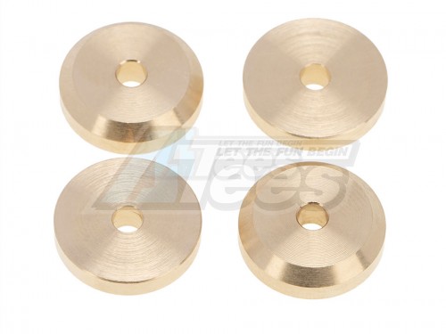 Hobby Details Axial SCX24 Brass Wheel Counterweight 4pcs/set