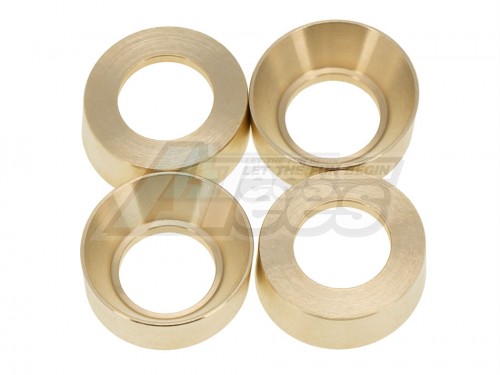 Hobby Details Axial SCX24 Brass Wheel Counterweight 4pcs set