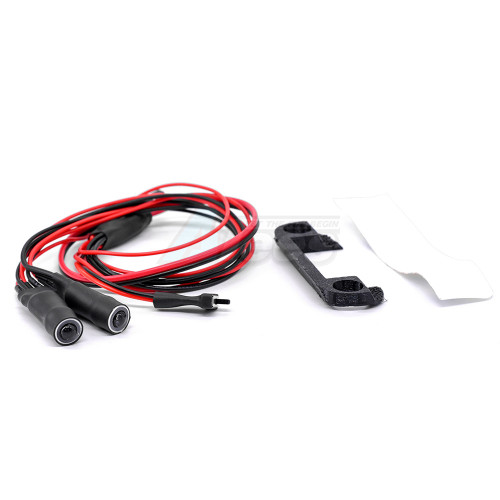 Hobby Details Axial SCX24 Hand Control Angel Eye Led Light For SCX24 Jeep/SCX24 JT Gladiator