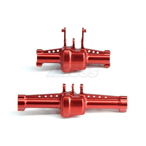 Hobby Details Traxxas TRX-4M Aluminium Front & Rear Axle Cover Set 2pcs Red