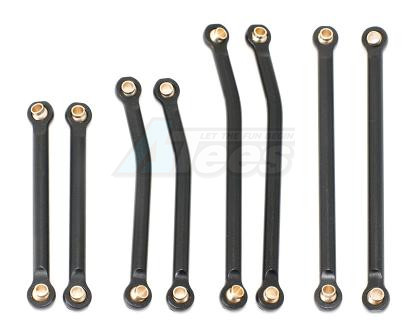 Hobby Details Traxxas TRX-4M Aluminium Rods 8pc Black