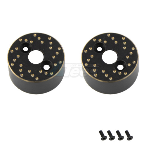 Hobby Details Traxxas TRX-4M Brass Rear Axle Counterweight Black-Gold color 2pcs/set