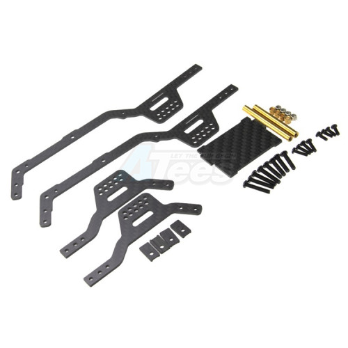 Hobby Details Traxxas TRX-4M LCG Carbon Fiber Chassis Kit Frame Girder