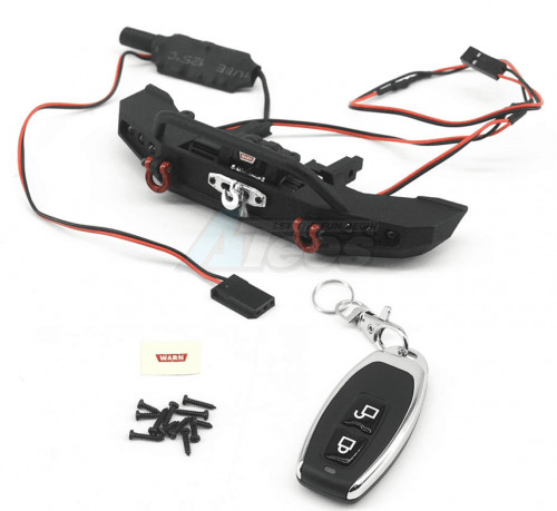 Hobby Details Traxxas TRX-4M 3D printing Front Bumper with Winch and Remote Controller for TRX4M 1/18 Ford Bronco