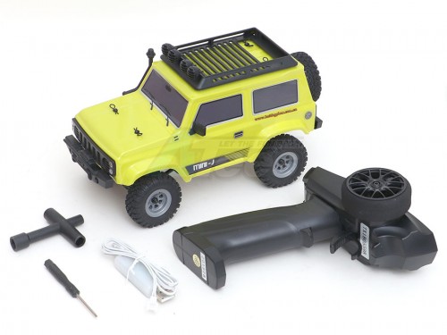 Hobby Plus Hobby Plus CR24 1/24 CR-24 Crawler Suk Mini J4 Edition RTR Yellow