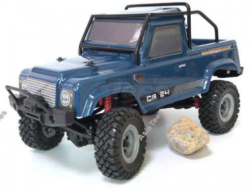 Hobby Plus Hobby Plus CR24 1/24 Scale Crawler D90 Pickup CR-24 RTR Blue