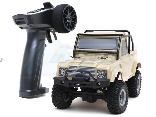 Hobby Plus Hobby Plus CR24 1/24 Scale Crawler D90 Pickup CR-24 RTR Yellow