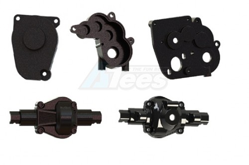 Hobby Plus Hobby Plus CR24 Transmission Gear Box & Axle Set for CR-24