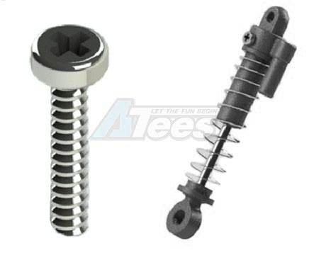 Hobby Plus Hobby Plus CR24 Complete Shocks Set for CR-24 (4pcs) Black